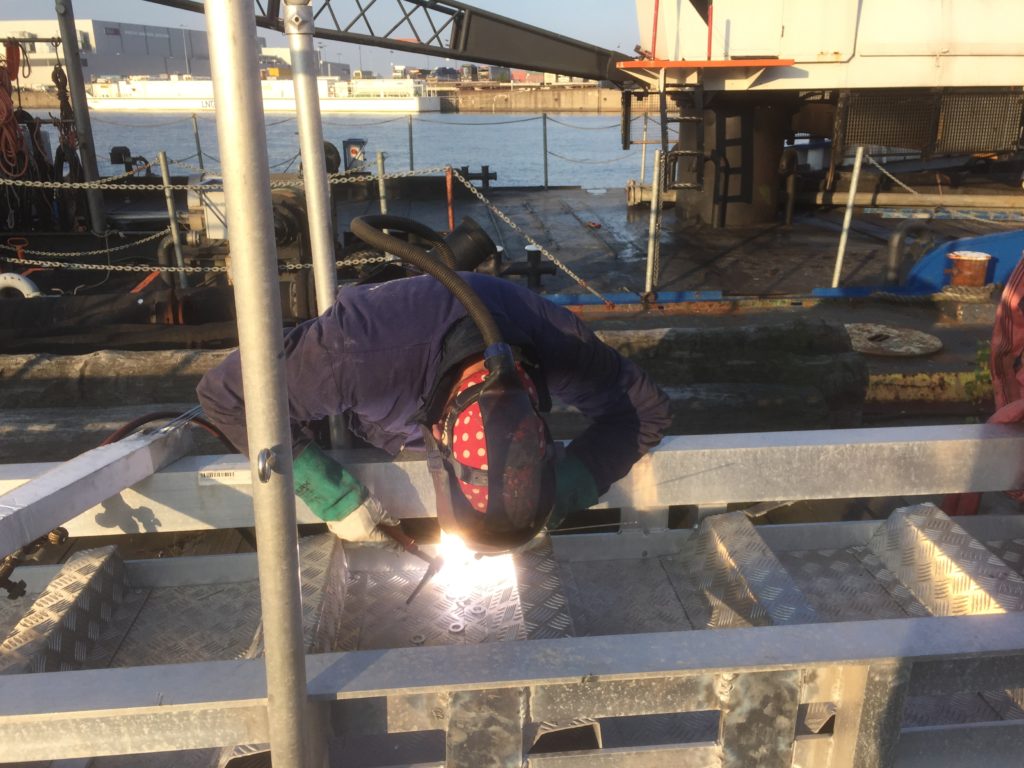 Gangway repair